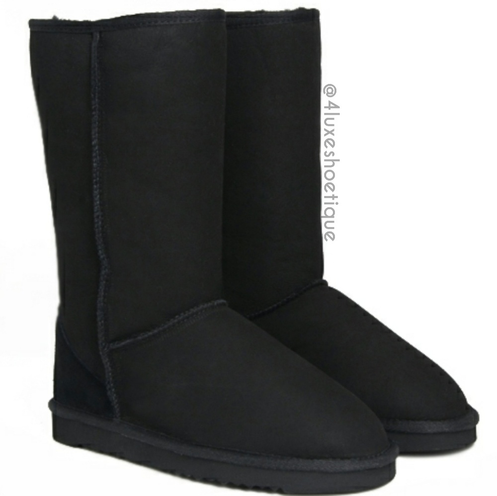 NEW Mid Calf With Faux Fur Boots FINAL PRICE